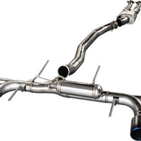 HKS RACING MUFFLER R35 GT-R w/ SILENCER - Exhaust Mufflers & Tips