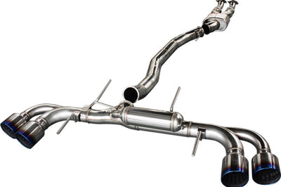 HKS RACING MUFFLER R35 GT-R w/ SILENCER - Exhaust Mufflers & Tips
