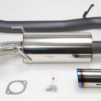 HKS RX8 75mm Single TI-tip Hi Power Cat-back Exhaust - Mufflers & Tips