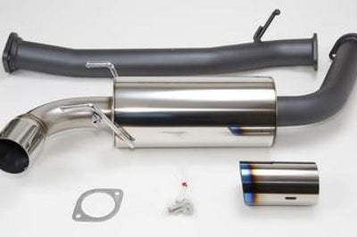 HKS RX8 75mm Single TI-tip Hi Power Cat-back Exhaust - Mufflers & Tips