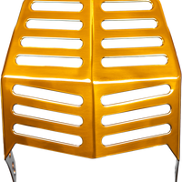 SANTORO FABWORX Hockey Mask Gold Softail