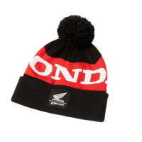 D-cor Honda Beanie Stripe Black/red - Black/Red - Apparel Collection