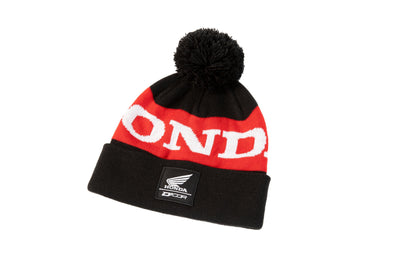 D-cor Honda Beanie Stripe Black/red - Black/Red - Apparel Collection