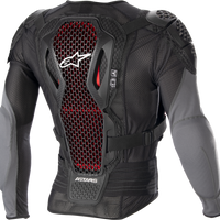 Alpinestars Honda Bionic + V2 Protection Jacket Blk/wht/blu/br Red Xl - Black/White/Blue/Bright / 2X-Large - Apparel
