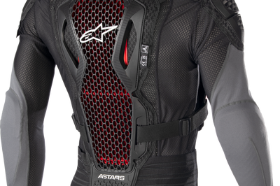 Alpinestars Honda Bionic + V2 Protection Jacket Blk/wht/blu/br Red Xl - Apparel Collection