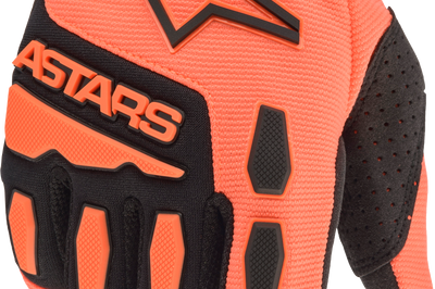 Alpinestars Honda Full Bore Gloves Bright Red/black Xl - Orange/Black / 2X-Large - Apparel Collection