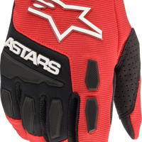 Alpinestars Honda Full Bore Gloves Bright Red/black Xl - Black/White / 4X-Large - Apparel Collection