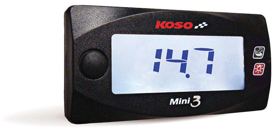 Koso Honda Grom Mini 3 Air/fuel Ratio Gauge - Street Collection