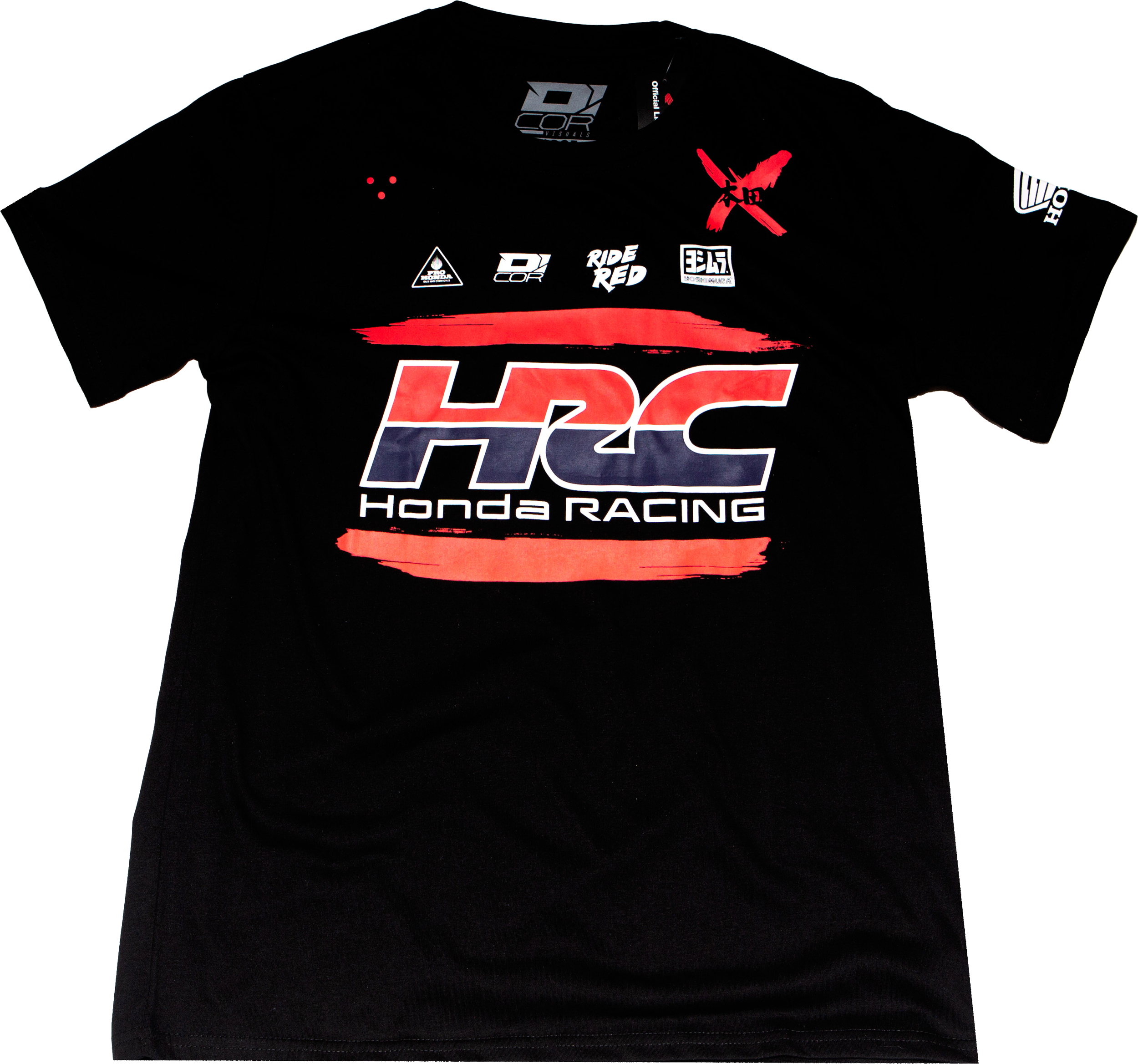 D-COR Honda Hrc Factory T Shirt Black Xxl