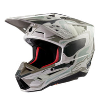 Alpinestars Honda S-m5 Helmet White/blue/red Glossy Xs - Matte Black / 2X-Large - Bicycle Collection