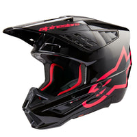 Alpinestars Honda S-m5 Helmet White/blue/red Glossy Xs - Matte Black / 2X-Large - Bicycle Collection