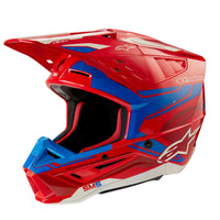 Alpinestars Honda S-m5 Helmet White/blue/red Glossy Xs - Matte Black / 2X-Large - Bicycle Collection