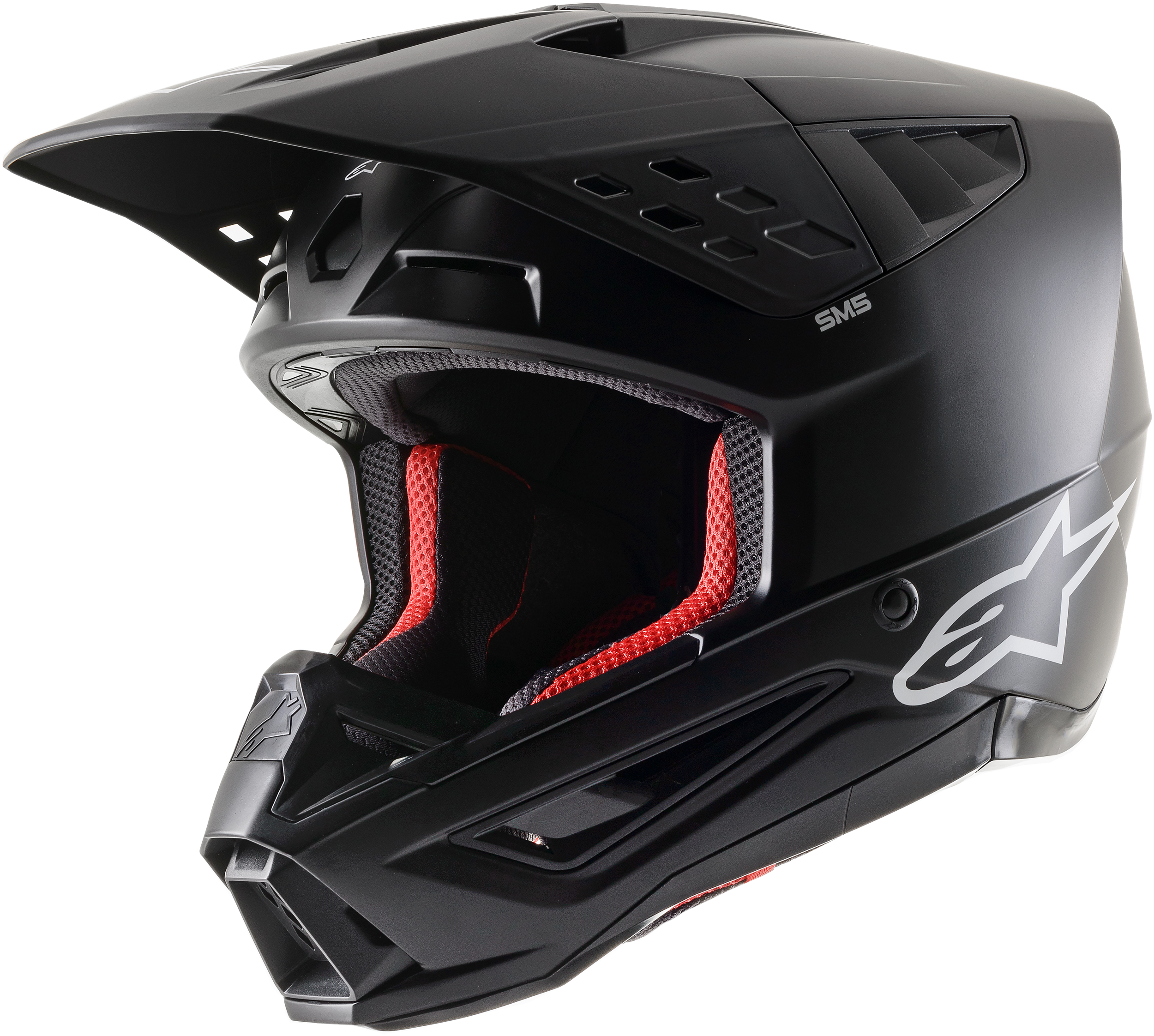 Alpinestars Honda S-m5 Helmet White/blue/red Glossy Xs - Matte Black / 2X-Large - Bicycle Collection