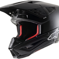 Alpinestars Honda S-m5 Helmet White/blue/red Glossy Xs - Matte Black / 2X-Large - Bicycle Collection