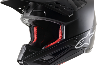 Alpinestars Honda S-m5 Helmet White/blue/red Glossy Xs - Matte Black / 2X-Large - Bicycle Collection