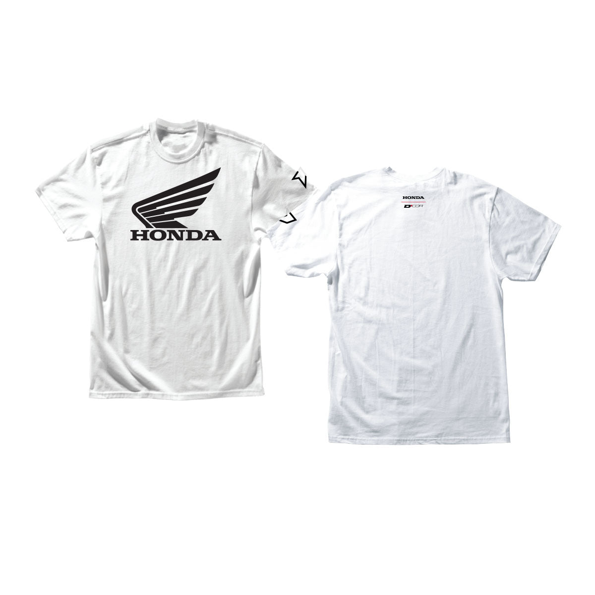 D-cor Honda Wing Ii T-shirt Black Xl - White / 2X-Large - Apparel Collection