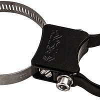 Axia Hose Clamp Cage Mount Silver - Black - Atv Performance Products
