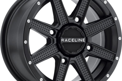RACELINE Hostage Wheel 12x7 4/110 5 + 2 ( + 10mm) Black - Wheels