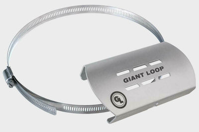 Giant Loop Hot Springs Heat Shield Brushed Aluminum - Street Collection