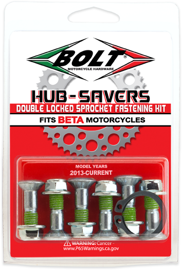 Bolt Hub-savers Double Lock Sprocket Fastenrs Beta - Tires & Wheels
