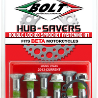 Bolt Hub-savers Double Lock Sprocket Fastenrs Beta - Tires & Wheels
