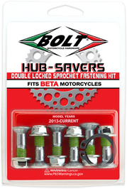 Bolt Hub-savers Double Lock Sprocket Fastenrs Beta - Tires & Wheels