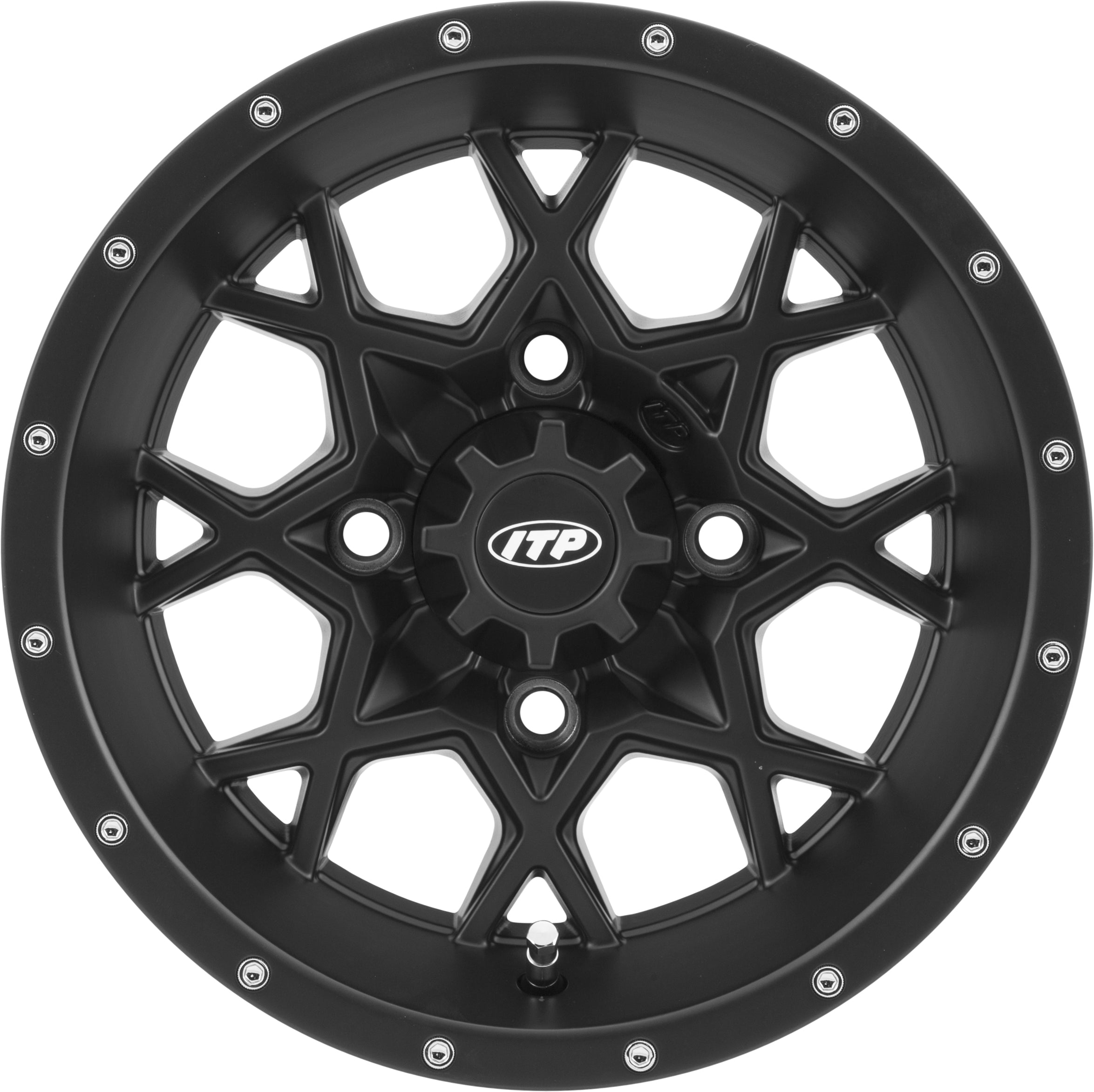 Itp Hurricane Bronze 15x7 5/4.5 6 + 1 - Black - Tires & Wheels