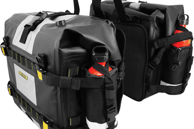 Nelson-rigg Hurricane Saddlebags 28l Ea Black - Street Collection