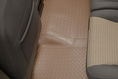 Husky Liners 00-03 Nissan Xterra/Frontier Crew Cab Classic Style 2nd Row Black Floor - Mats