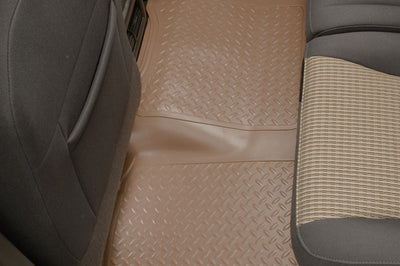 Husky Liners 00-03 Nissan Xterra/Frontier Crew Cab Classic Style 2nd Row Black Floor - Mats