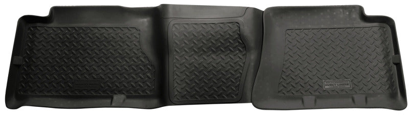 Husky Liners 04-06 Chevrolet Silverado/GMC Sierra HD Classic Style 2nd Row Black Floor - Mats