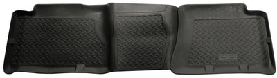 Husky Liners 04-06 Chevrolet Silverado/GMC Sierra HD Classic Style 2nd Row Black Floor - Mats