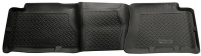 Husky Liners 04-06 Chevrolet Silverado/GMC Sierra HD Classic Style 2nd Row Black Floor - Mats