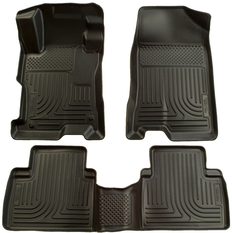 Husky Liners 04-09 Toyota Prius WeatherBeater Combo Black Floor - Mats