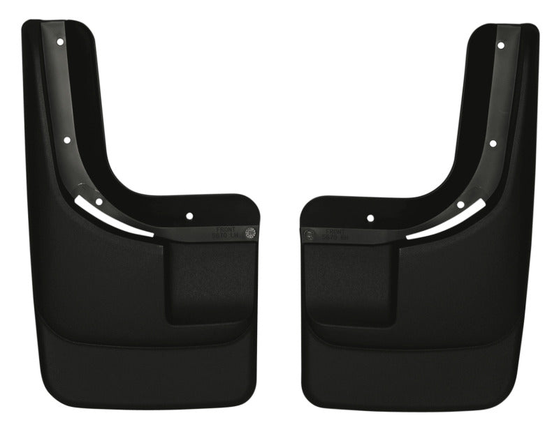 Husky Liners 04-12 Chevrolet Colorado/GMC Canyon Custom-Molded Front Mud Guards - Body Armor & Protection