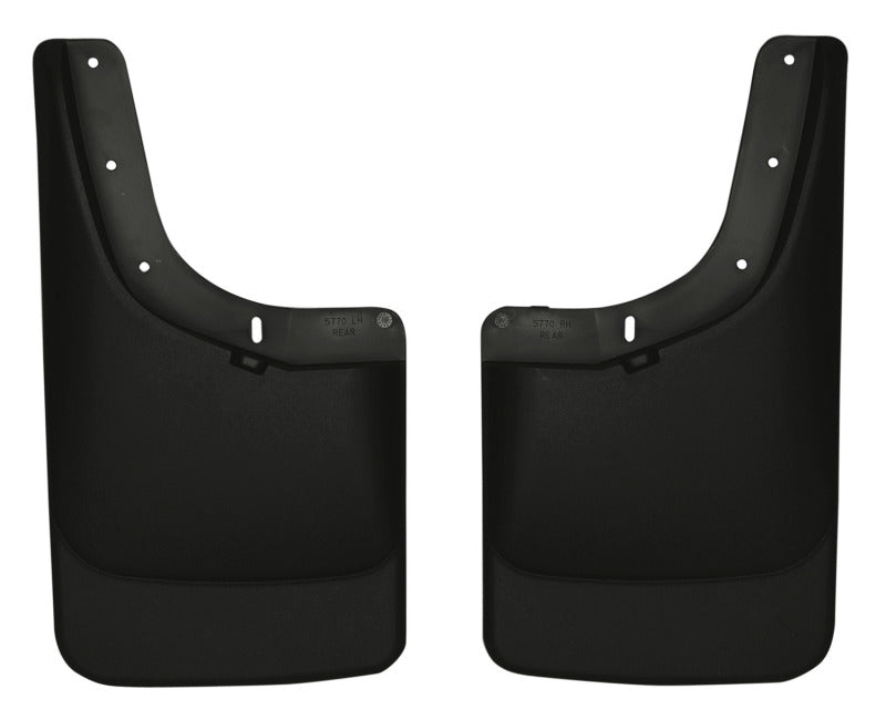 Husky Liners 04-12 Chevrolet Colorado/GMC Canyon Custom-Molded Rear Mud Guards (w/o Flares) - Body Armor & Protection