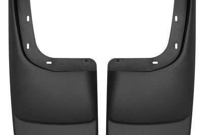 Husky Liners 04-12 Ford F-150/06 Lincoln Mark LT Custom-Molded Rear Mud Guards (w/Flares/Run. Board) - Body Armor &