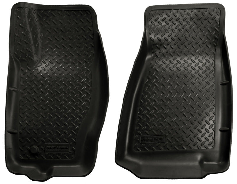 Husky Liners 05-10 Jeep Grand Cherokee/Commander Classic Style Black Floor - Mats