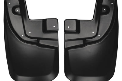 Husky Liners 05-12 Toyota Tacoma Regualr/Double Cab/Crew Max Custom-Molded Front Mud Guards - Body Armor & Protection