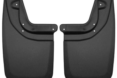 Husky Liners 05-12 Toyota Tacoma Regular/Double/CrewMax Cab Custom-Molded Rear Mud Guards - Body Armor & Protection