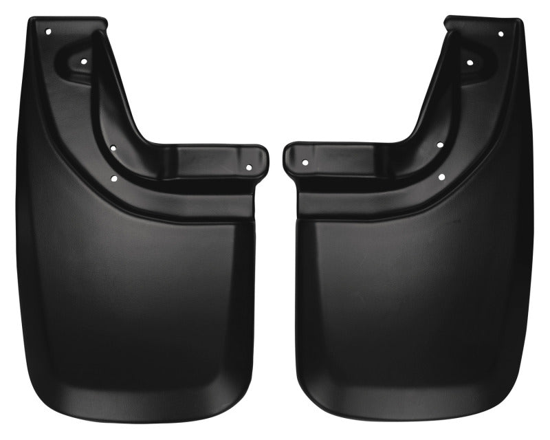Husky Liners 05-12 Toyota Tacoma Regular/Double/CrewMax Cab Custom-Molded Rear Mud Guards - Body Armor & Protection