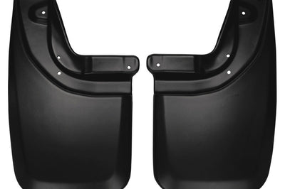 Husky Liners 05-12 Toyota Tacoma Regular/Double/CrewMax Cab Custom-Molded Rear Mud Guards - Body Armor & Protection