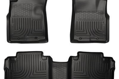 Husky Liners 05-13 Toyota Tacoma WeatherBeater Combo Black Floor - Mats