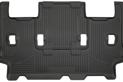 Husky Liners 07-10 Ford Expedition/Lincoln Navigator WeatherBeater 3rd Row Black Floor Liner - Mats