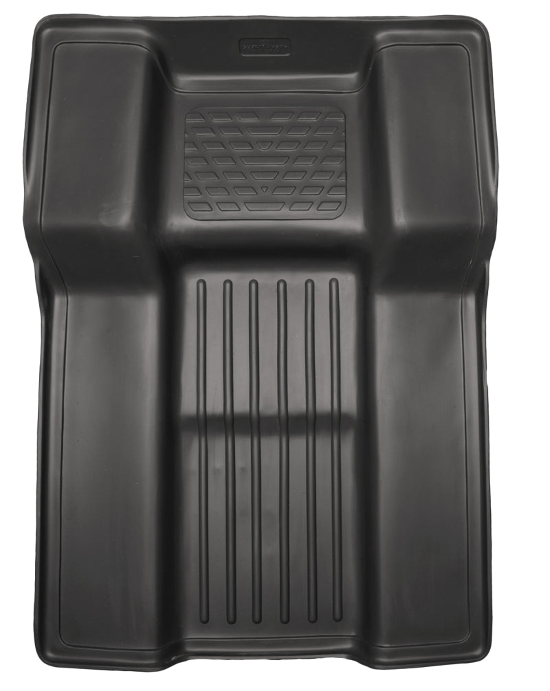 Husky Liners 07-10 GM Escalade/Tahoe/Yukon WeatherBeater Black Walkway (2nd Row Bucket) Floor - Mats