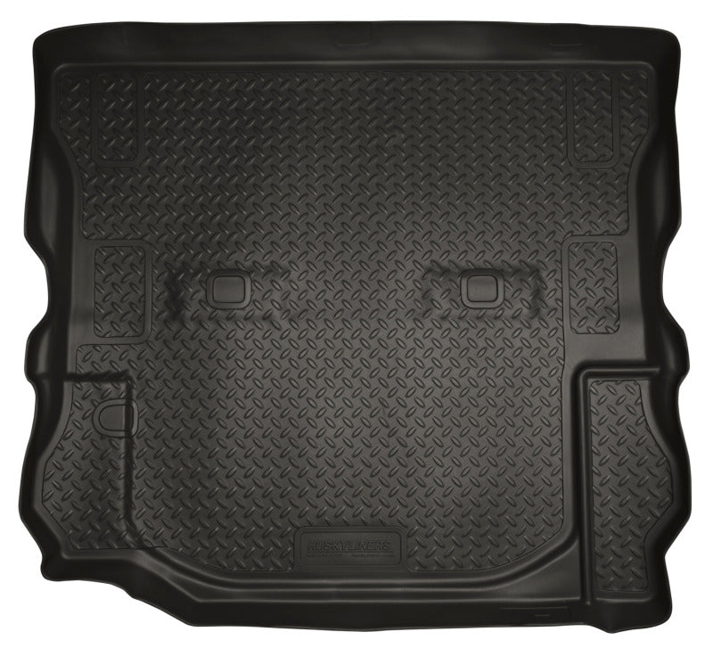 Husky Liners 07-10 Jeep Wrangler (2 Door) Classic Style Black Rear Cargo Liner - Floor Mats