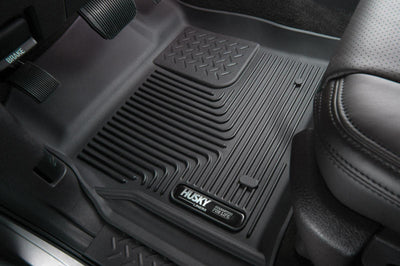 Husky Liners 07-11 Toyota Tundra Pickup(Crew / Ext / Std Cab) X-Act Contour Black Front Floor - Mats