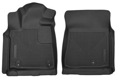 Husky Liners 07-11 Toyota Tundra Pickup(Crew / Ext / Std Cab) X-Act Contour Black Front Floor - Mats