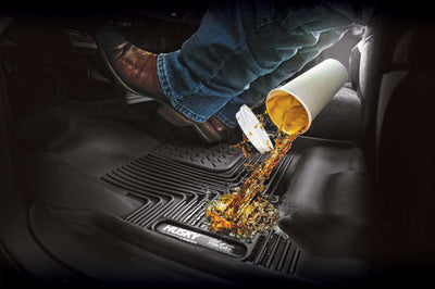 Husky Liners 07-11 Toyota Tundra Pickup(Crew / Ext / Std Cab) X-Act Contour Black Front Floor - Mats