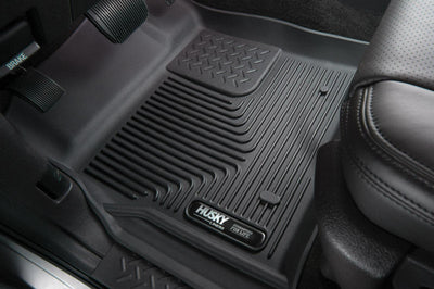 Husky Liners 07-11 Toyota Tundra Pickup(Crew / Ext / Std Cab) X-Act Contour Black Front Floor - Mats
